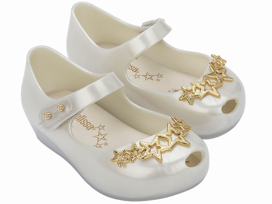 Bailarinas Mini Melissa Ultragirl Stars Bebe - Blancas - Argentina ELR-150478